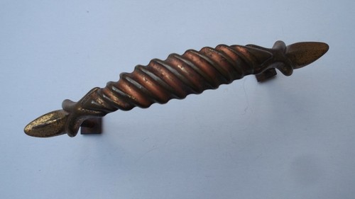 Antica maniglia ottone - in,