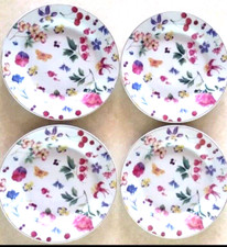 4 Chintz Floral Plates Mayfair