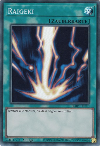 Raigeki sr - yu-gi-oh,, raigeki,