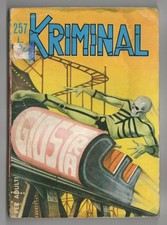 FUMETTO KRIMINAL N°257 GIOSTRA 1970