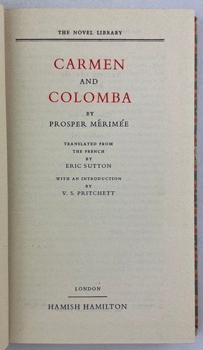 Carmen and colomba prosper - and, colomba,