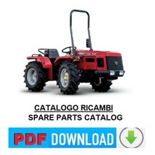 CARRARO serie 21 TIGRONE Catalogo ricambi Manuale parti esplosi trattore CD ITA