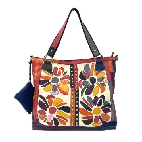 Borsa mano vera pelle - a,