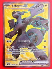 Carta Pokemon Zekrom ex Full Art - Luce Nera 158/086 Italiano
