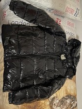 giacca moncler nera lucida