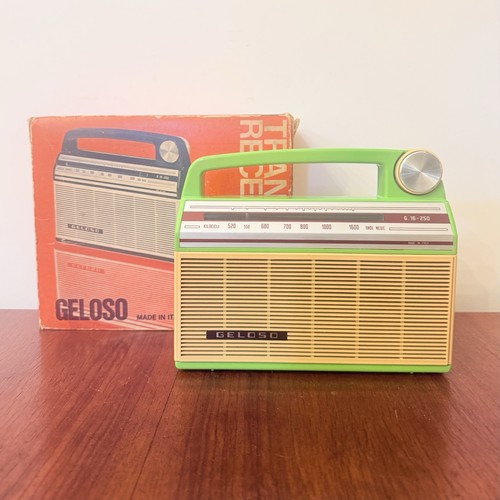Vintage geloso g16 - vintage, radio