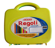 ARDA regoli colorati 200 pezzi per scuola dell'infanzia/primariaUsato come nuovo