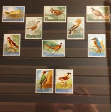 SAN MARINO 1960 MNH** Francobolli Serie Uccelli. SPL