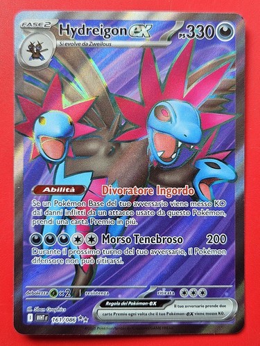 Carta pokemon hydreigon - carta, ex