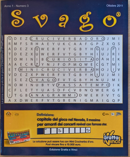 Gratta vinci svago - gratta, e