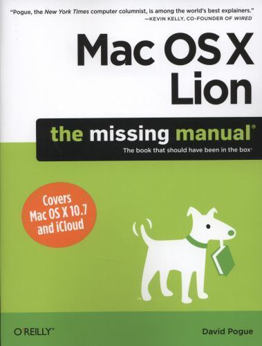 Mac lion the missing - x, lion: