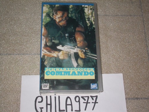 Videocassetta commando arnold - videocassetta,