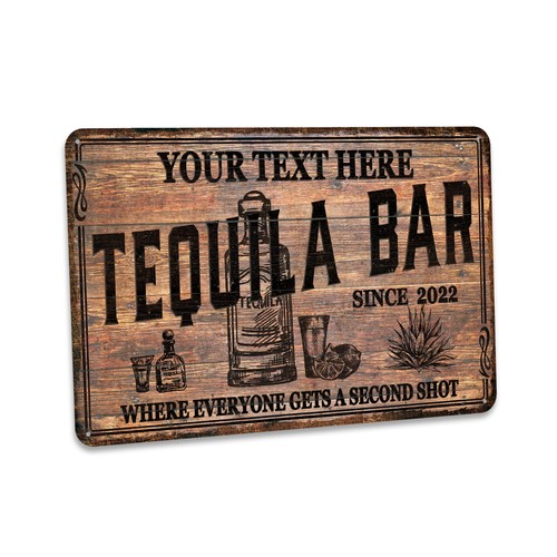Insegna personalizzata tequila - insegna,