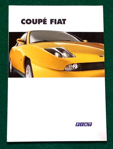 Brochure depliant fiat - brochure, coupe