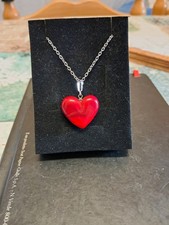 Collana con Cuore Rosso in