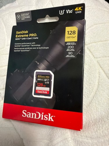 Sandisk extreme pro 128 - pro, gb
