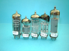 valvole ECC85 + EL84 + ECH81  + EABC80 + EZ80 provate. Tube Lampe
