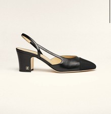 CHANEL tacco slingback taglia