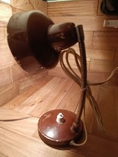 VINTAGE-ORIGINALE LAMPADA DA SCRIVANIA CM 22 ANNI 60- FUNZIONANTE