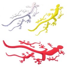 Adesivo sticker auto macchina moto scooter car tuning styling cromato 3d Gecko 