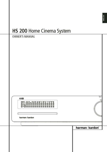 Harman kardon hs200 - kardon, ricevitore