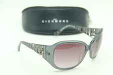 NUOVI OCCHIALI DA SOLE JOHN RICHMOND JR 661 04 NERI AUTENTICI CON CUSTODIA JR661 61-17