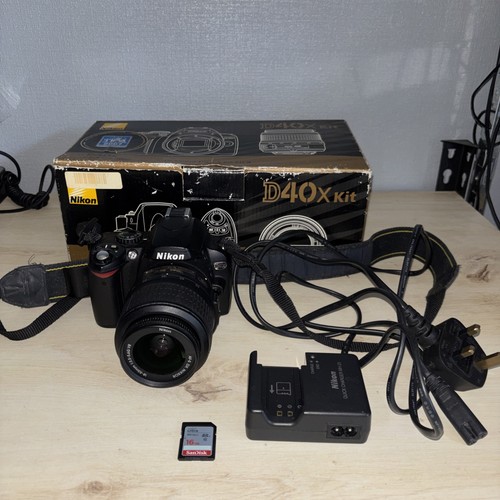 Nikon d40x con batteria - con,