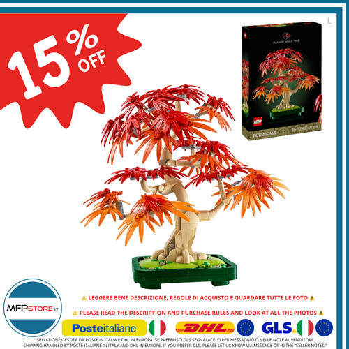 Lego botanicals bonsai acero - lego,