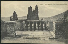 TIVOLI -ROMA -VILLA D'ESTE UNA LOGGIA DEL VIALONE CARTOLINA