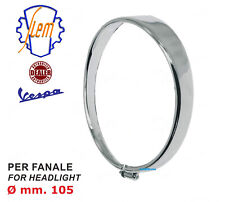 GHIERA SIEM CROMATA CORNICE FANALE FARO ANTERIORE PIAGGIO VESPA 50 L N R V5A1T