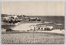 Cartolina Antenna di Grifeu Spiaggia e Hotel a Llansa Costa Brava Catalogna Spagna