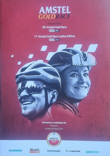 2025 ciclismo roadbook amstel - ciclismo,