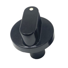 Nardi manopola cucina gas foro 8 mm nera diametro esterno mm.39 -  1 pezzo
