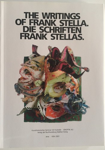 Frank stella signiert buch - frank,