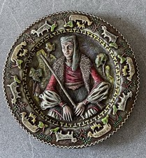 COPPIA PIATTI DIPINTI A MANO