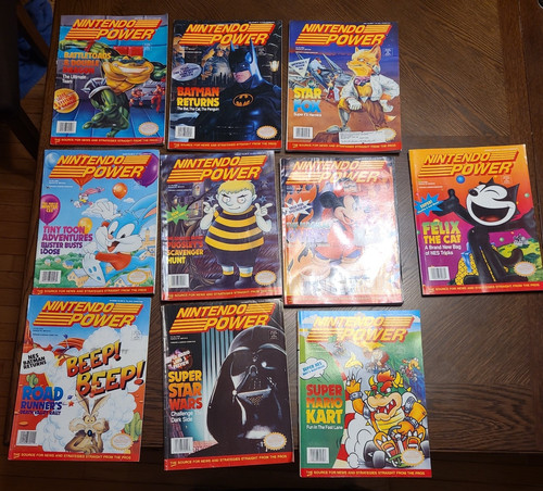 Nintendo power magazine - lot, of