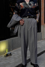 Pantalone uomo formale retrò