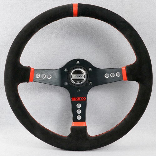 Volante sportivo sparco pelle - volante,