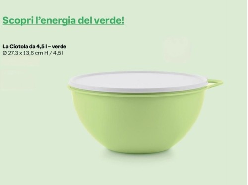 Tupperware ciotola pizza 5l - ,