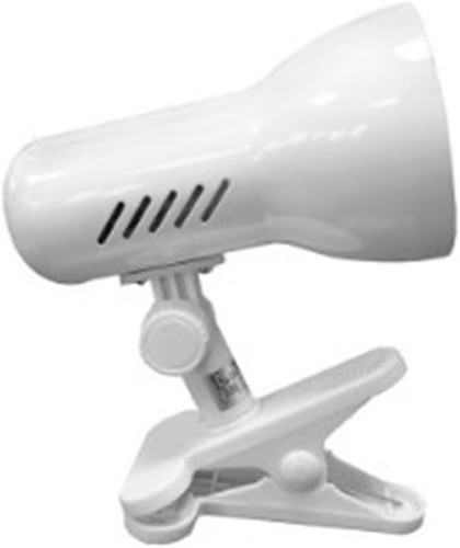 Faretto pinza bianco - bianco, e27