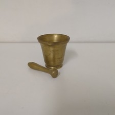 Mortaio ottone vintage piccolo