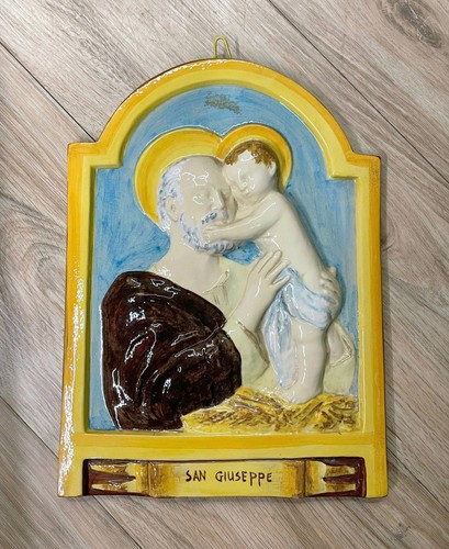 Targa sacra ceramica - sacra, in