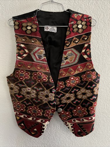 Gilet vintage turco kilim - vintage,