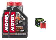 TAGLIANDO MOTOCROSS YAMAHA WR 250 X 4T 2008/2012 2L MOTUL 7100 15W50 FILTRO OLIO