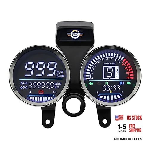 Motorcycle speedometer digital - motorcycle,