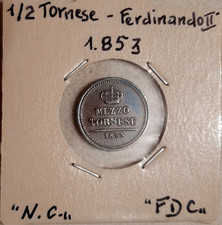 REGNO DELLE DUE SICILIE - FERDINANDO II - MEZZO TORNESE 1853