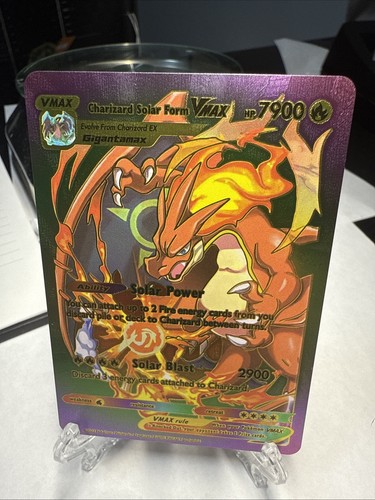 Charizard solar form vmax - solar,