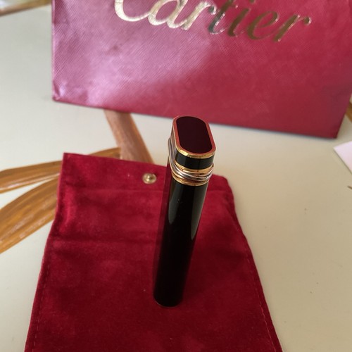 Briquet cartier laqué - laqué, noir