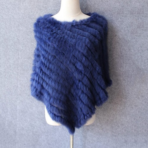 Poncho donna vera pelliccia - , di