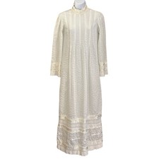 Maxi abito vittoriano vintage